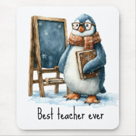 Best Teacher Ever Winter Penguin Design Musmatta