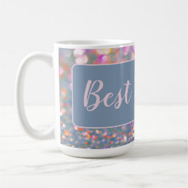 "Best Teacher" Konfetti Anpassade Coffee Mugg
