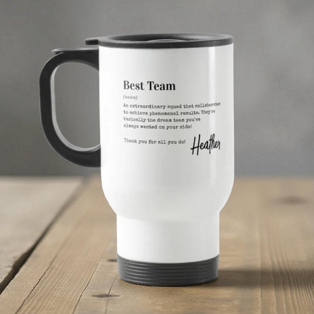 Best Team Thank You Employee Appreciation Gift  Resemugg (Skapare uppladdad)
