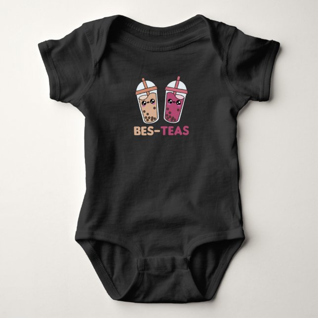 Best-Teas - Bubble Tea Kawaii Boba Tea Kärlek T Shirt (Framsida)