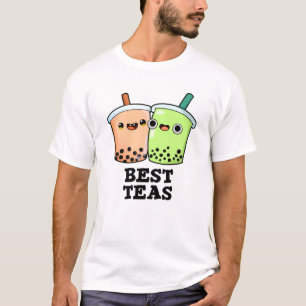 Best Teas Funny Besties Boba Tea Pun T Shirt