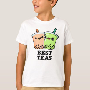 Best Teas Funny Besties Boba Tea Pun T Shirt