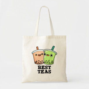 Best Teas Funny Besties Boba Tea Pun Tygkasse