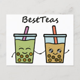 "Best-Teas"-kort - en Perfekt blandning av ljud oc Vykort