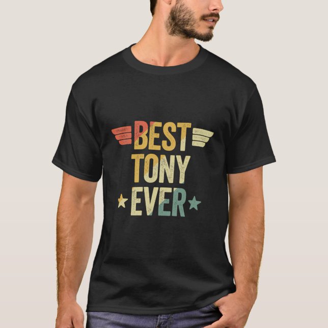 Best Tony Aldrig T Shirt (Framsida)