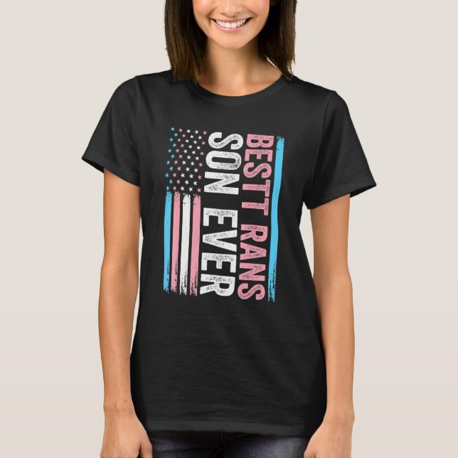 Best Trans Son någonsin Transgender T Shirt (Framsida)