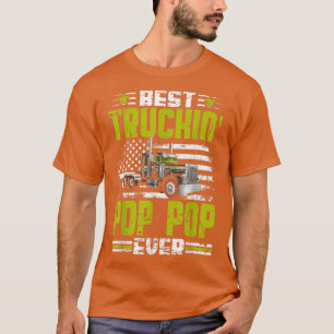 Best Truckin Pop PpP Allamerikan Flagga Far D T Shirt