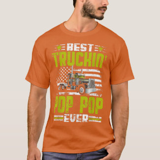 Best Truckin Pop PpP Allamerikan Flagga Far D T Shirt