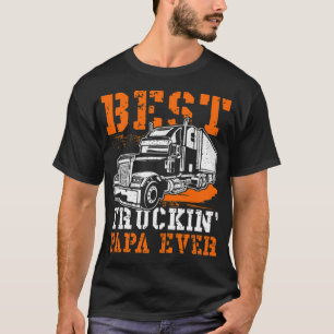 Best Trucking Pappa All Funny Lastbil gay body T Shirt