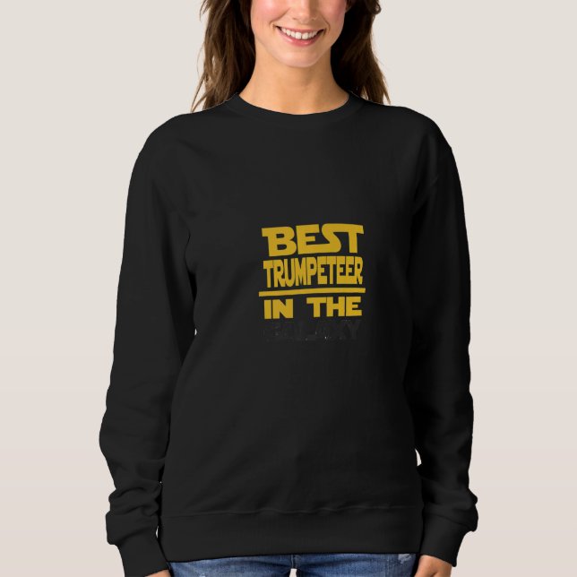 Best Trumpet Player In The Galaxy Premium T Shirt (Framsida)