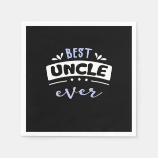 Best Uncle Ever Gift Idea Pappersservett