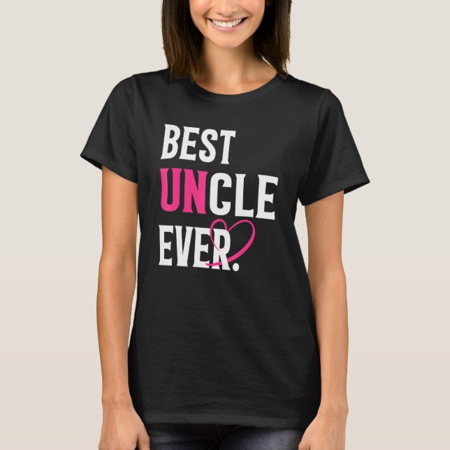 Best Uncle Ever   Uncle   Father's Day Mens T Shirt (Framsida)