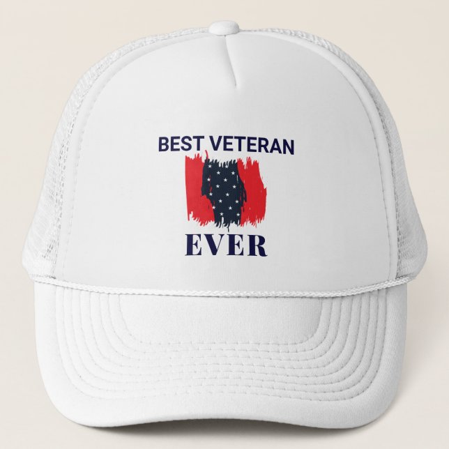 Best Veteran All Truckerkeps (Framsida)