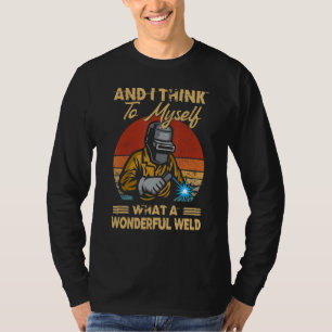 Best Welding Manar Women Arc Welder Pipeliner Iron T Shirt