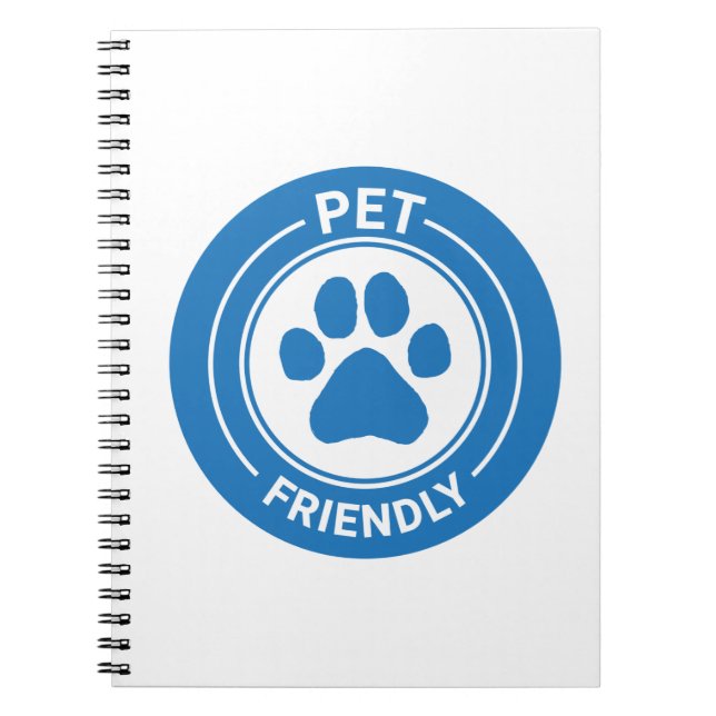 Best Westie Pet Friendly Drawn Tass - Blue Anteckningsbok (Framsidan)
