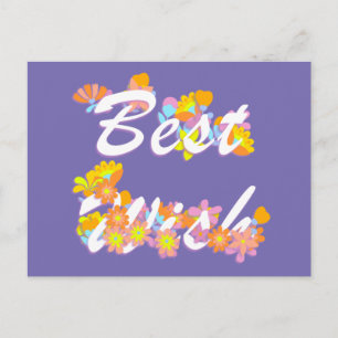 Best Wish Vykort