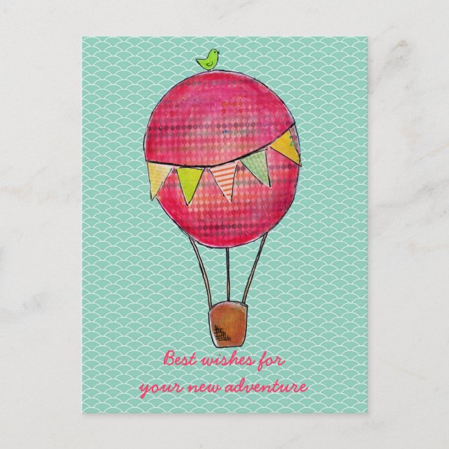 Best Wishes Travel Travelling Good Trip Greeting Vykort (Framsida)