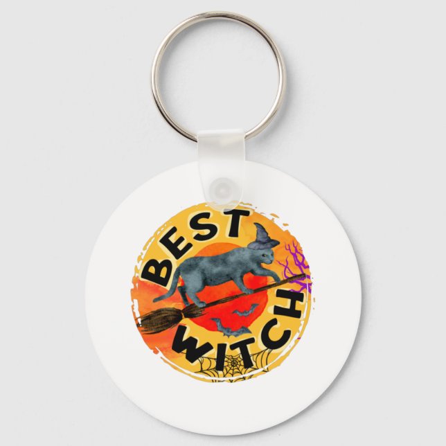 Best Witch Nyckelring (Framsida)