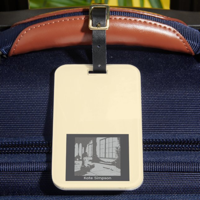 Best Yoga Teacher Ever Bagagebricka (Framsida Insitu 2)