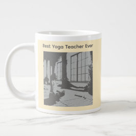Best Yoga Teacher Ever Jumbo Mugg