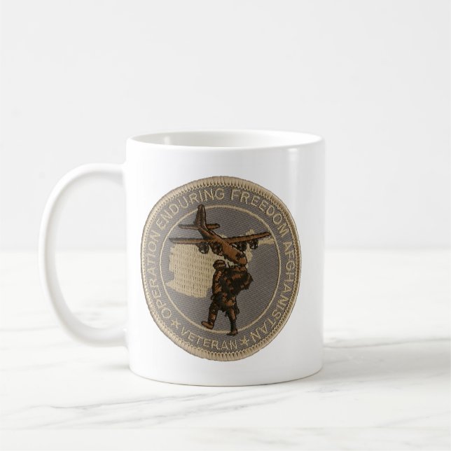 Bestående frihetsmugg för funktion kaffemugg (Vänster)