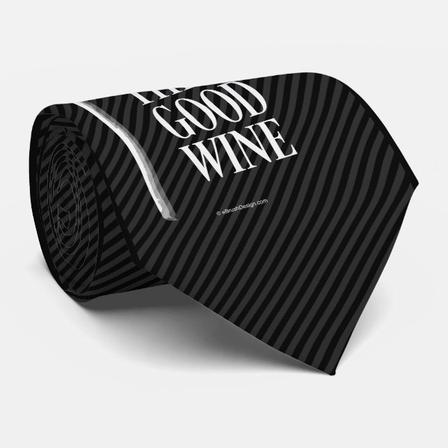 Beställ Bra Vin Neck Tie Slips (Rullad)