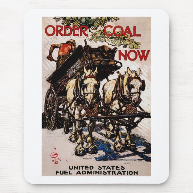 Beställ kol nu musmatta (Framsidan)