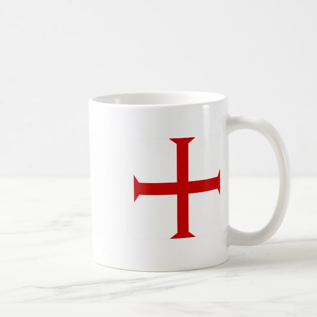 Beställa av den riddareTemplar kor Kaffemugg (Höger)