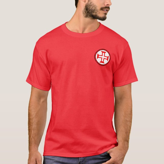 Beställa av Kristus förseglar skjortan Tee Shirt (Framsida)