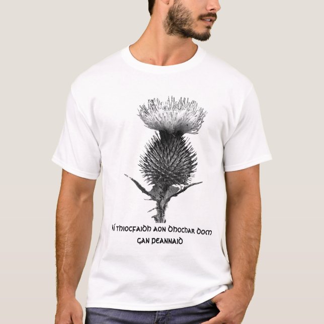 Beställa av thistlen (Gaelic) Tröja (Framsida)