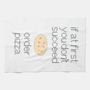 Beställa Pizza! Kökshandduk