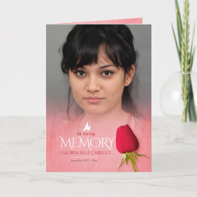 Beställning av det allmänna programmet i röd ros program (Framsida)