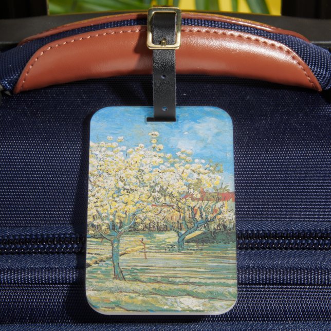 Beställning i Blommar | Vincent van Gogh Bagagebricka (Framsida Insitu 2)