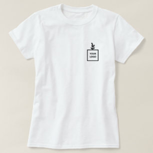 Beställnings- affärslogotypT-tröja Tee