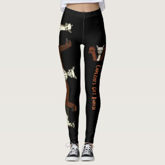 Beställnings- Alpacadamasker Leggings