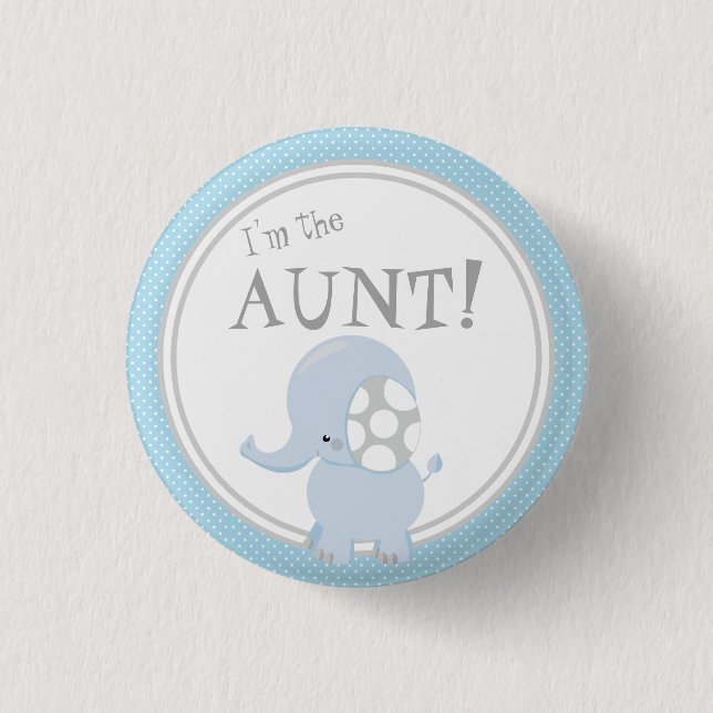 Beställnings- baby showerparty mig förmiddag som knapp (Framsida)