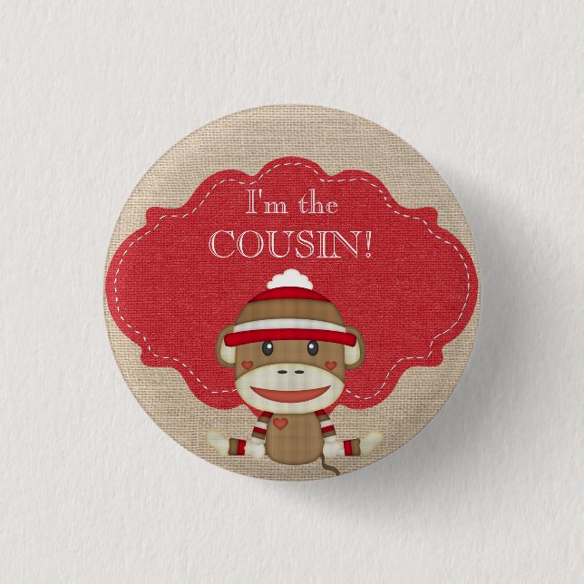 Beställnings- baby showerparty mig förmiddag som knapp (Framsida)