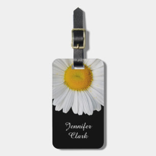 Beställnings- bagagemärkre för elegant daisy bagagebricka
