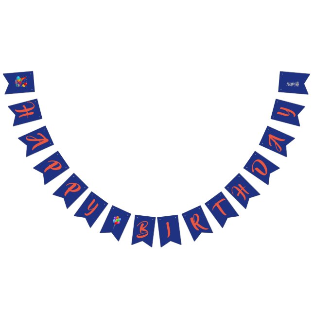 Beställnings- baner för Swallowtail partyBunting Vimplar (Alla)