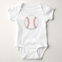 Beställnings- baseballbabyJersey Bodysuit