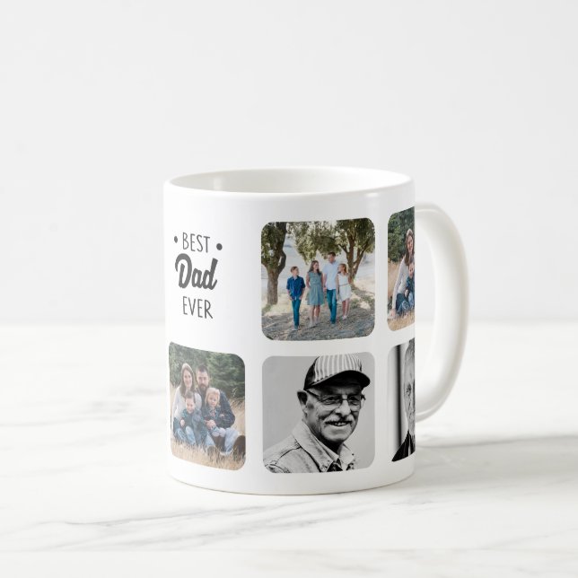 Beställnings- bäst lägg till bild Collage för Kaffemugg (Framsida höger)