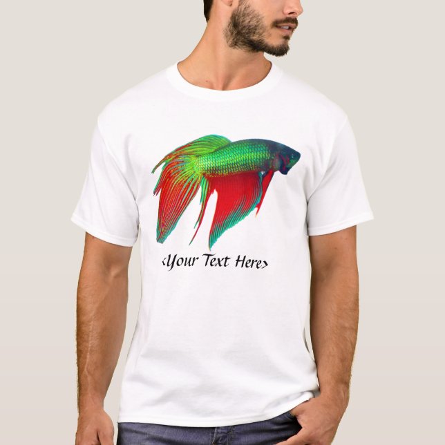 Beställnings- Betta skjorta Tee (Framsida)