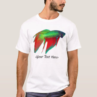 Beställnings- Betta skjorta Tee Shirt