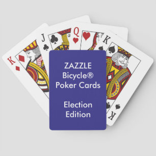 Beställnings- Bicycle® poker som leker kortVAL Kortlek