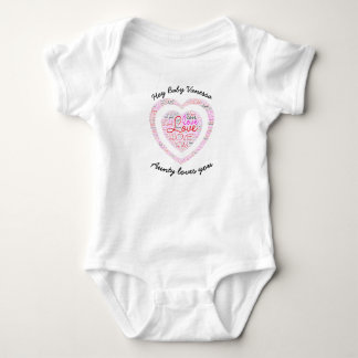 Beställnings- Bodysuit "för Aunty Älska Behandla Tee Shirt