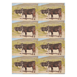 Beställnings- bordtrasa "bruntkor i krom ",