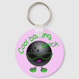 Beställnings- bowla Keychains gåvor Nyckelring