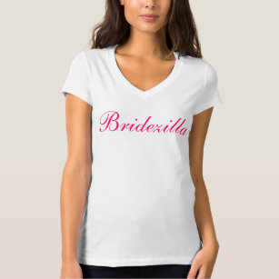 Beställnings- Bridezilla utslagsplatsskjorta T Shirt