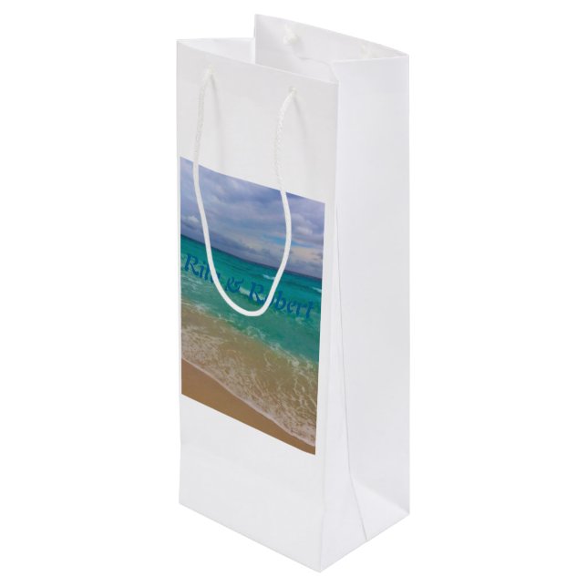 Beställnings- bröllop för strand för vingåvapåse (Baksidan Vinklad)