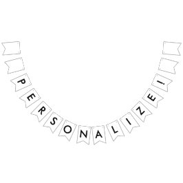 Beställnings- Buntingbaner, foto, design, text Vimplar